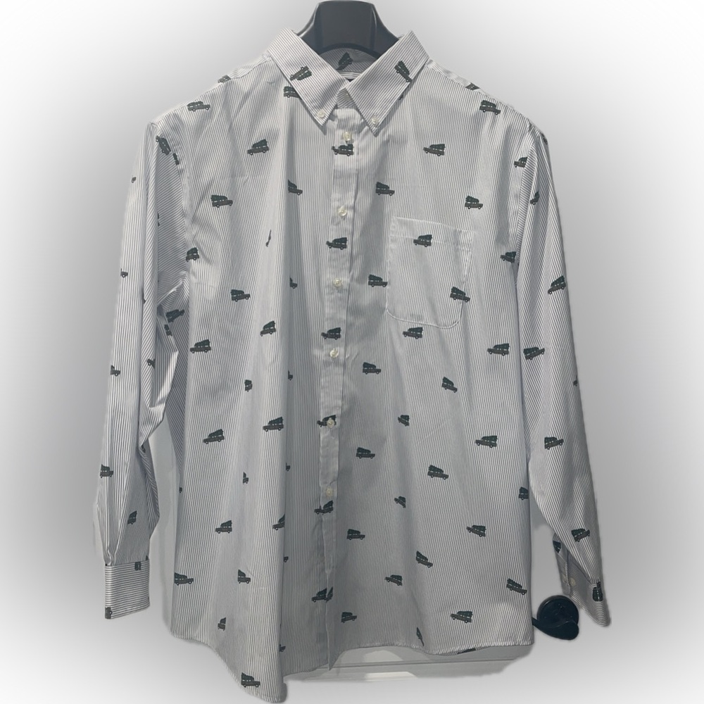 Christmas Vacation Station Wagon Tree Roundtree & Yorke Men’s Shirt-2XB